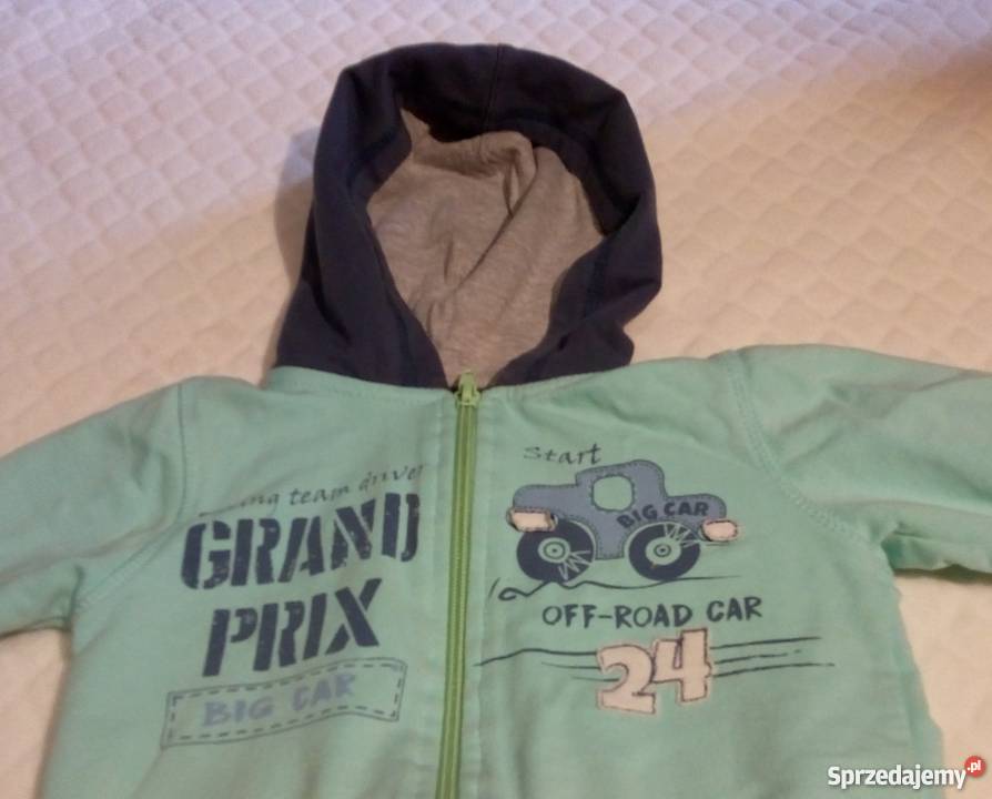 Komplet rozpinana bluza ze spodniami Karen 80 chłopiec Rogoźnik