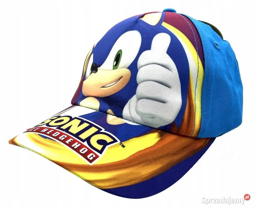 Czapka Sonic The Hedgehog Czapeczka Baseballówka uniseks Odzież małopolskie Mogilany