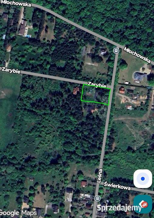 Żółwin działka budowlana 2500m2 z domem w gruntu