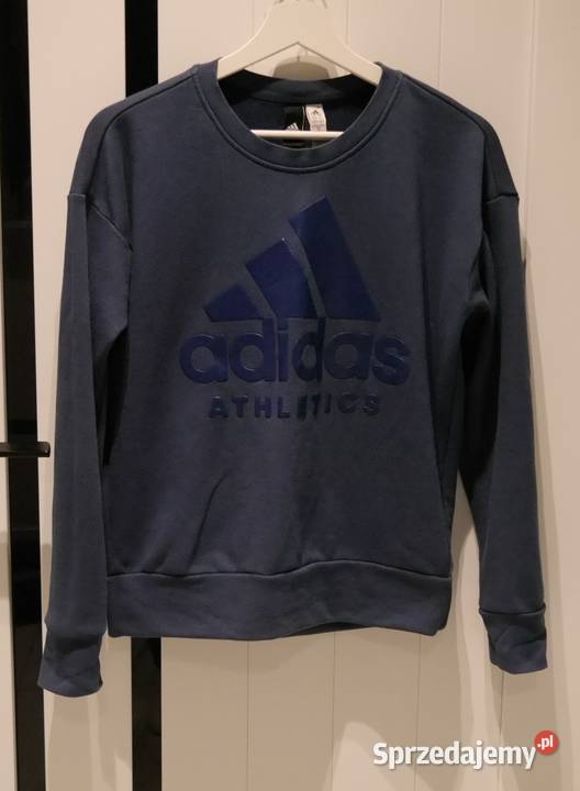 Adidas świetna bluza gumowane logo 36 S Wrocław sprzedam