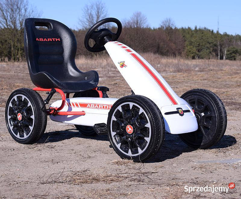 pojazd GOKART NA PEDAŁY pompowane koła auto Myszków