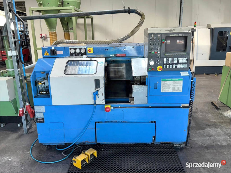 Tokarka CNC MAZAK QT 18 N pracowała w plastiku z