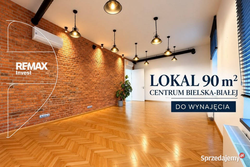 Lokal 90 m w centrum Bielska wysoki standard Bielsko-Biała