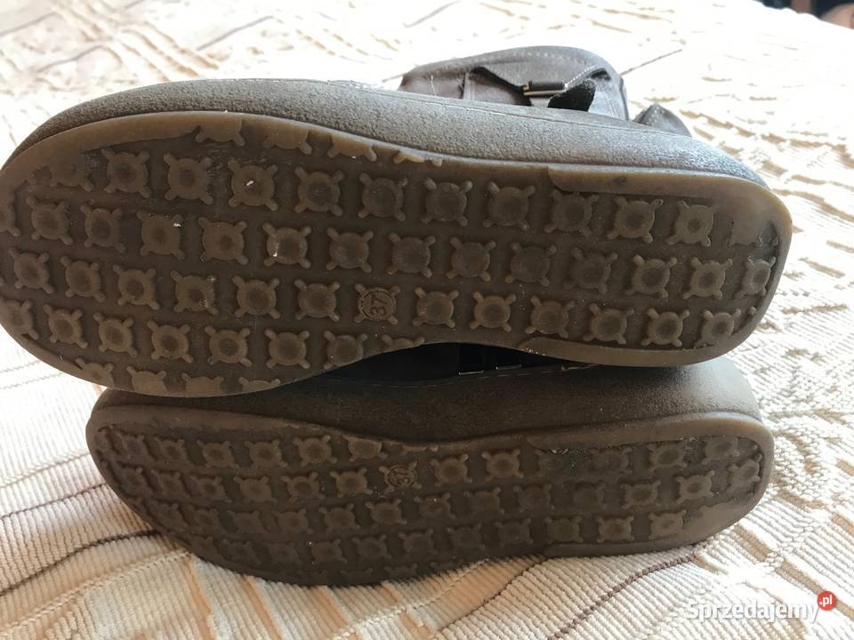Wysokie buty zimowe r 37nat zamsz nat futerko w