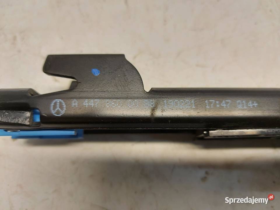 Mercedes EQV w447 Vklasa regulacja suwak pasa