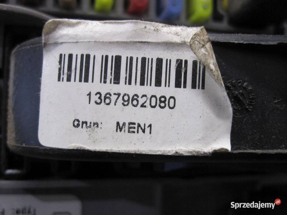 CITROEN NEMO 11r skrzynka bezpieczników moduł