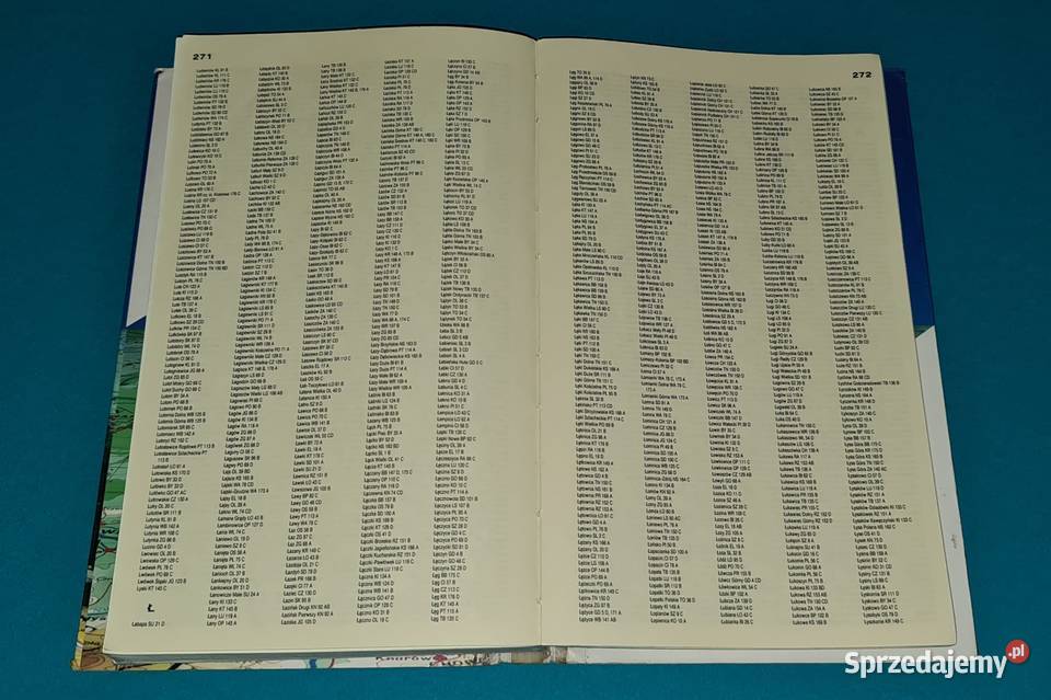 Polska Atlas Samochodowy Wyd 1998r Starocia Warszawa