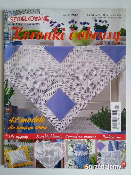 Szydełkowanie 42010 koronki i obrusy szydełko Gdańsk