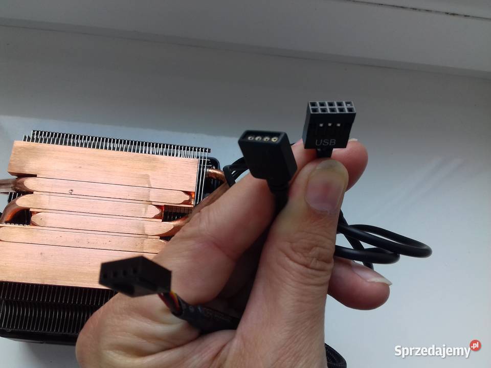 AMD Wraith Prism chłodzenie z kablami kontroli Bydgoszcz