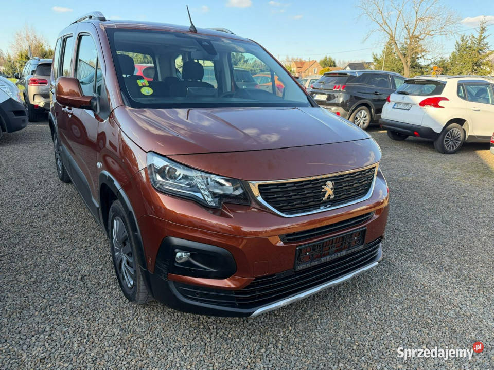 Peugeot RIFTER klima navi kamery gwarancja isofix Zbąszyń sprzedam