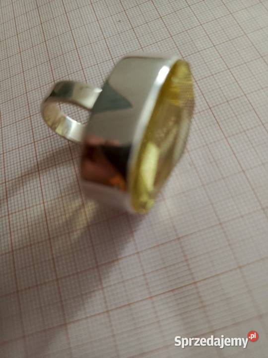 Pierścionek Bursztyn Super Białystok