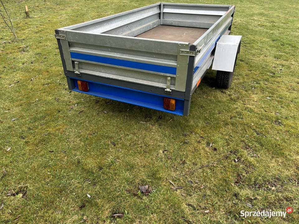 przyczepka samochodowa sprawna Do samochodów osobowych małopolskie Andrychów sprzedam