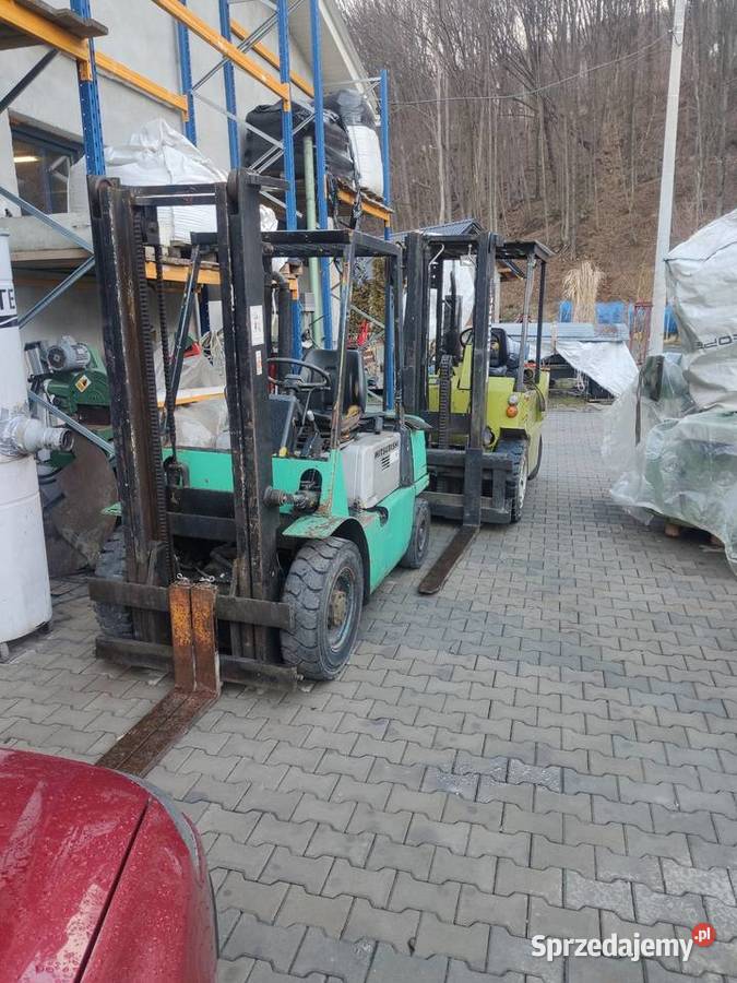 wózek widłowy sprowadzony z Niemiec LPG gaz małopolskie Maków Podhalański