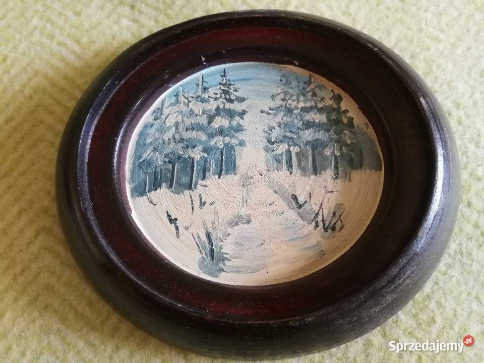 Obrazy Cztery Pory Roku miniatury ręcznie Szczecin