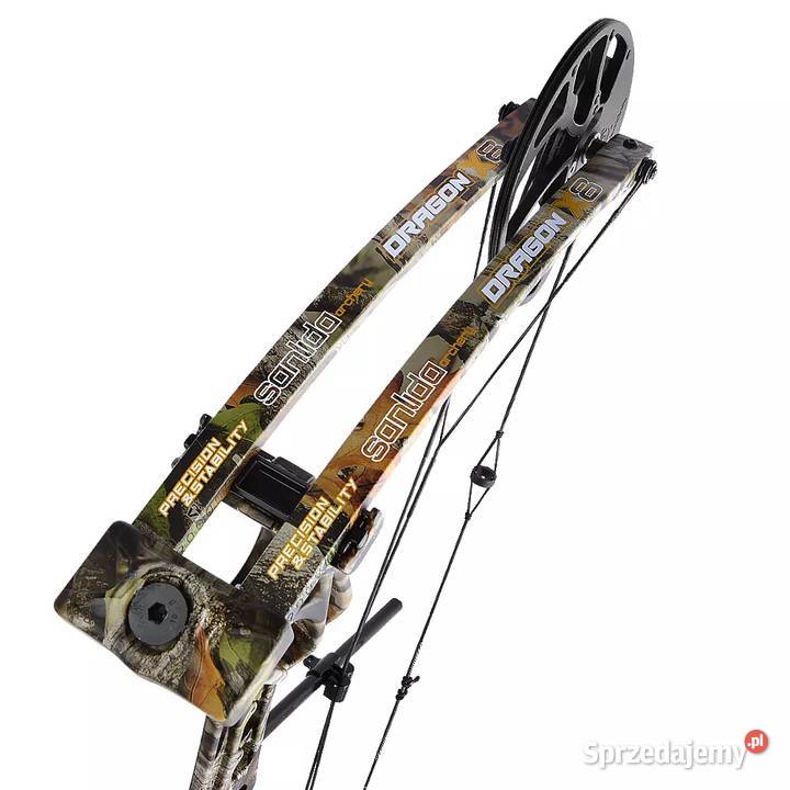 MEGA ZESTAW Łuk bloczkowy myśliwski Sanlida Nowy Sącz