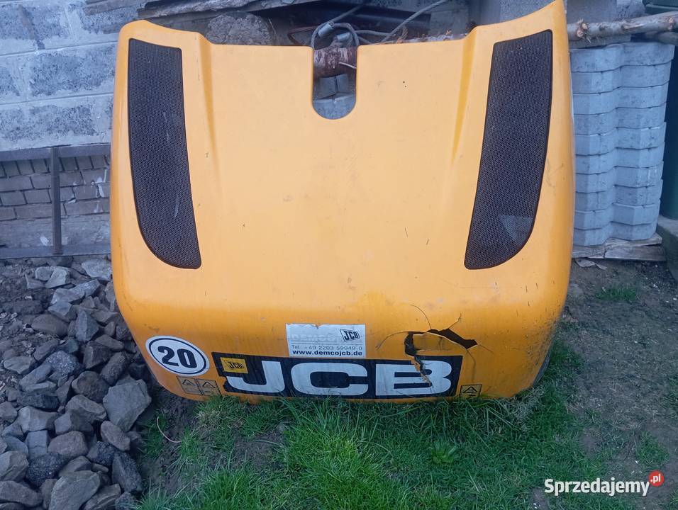 POKRYWA SILNIKA JCB 406409 ŁADOWARKA małopolskie Racławice