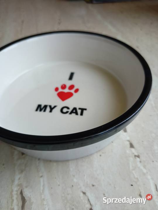 Miseczki szklane kota