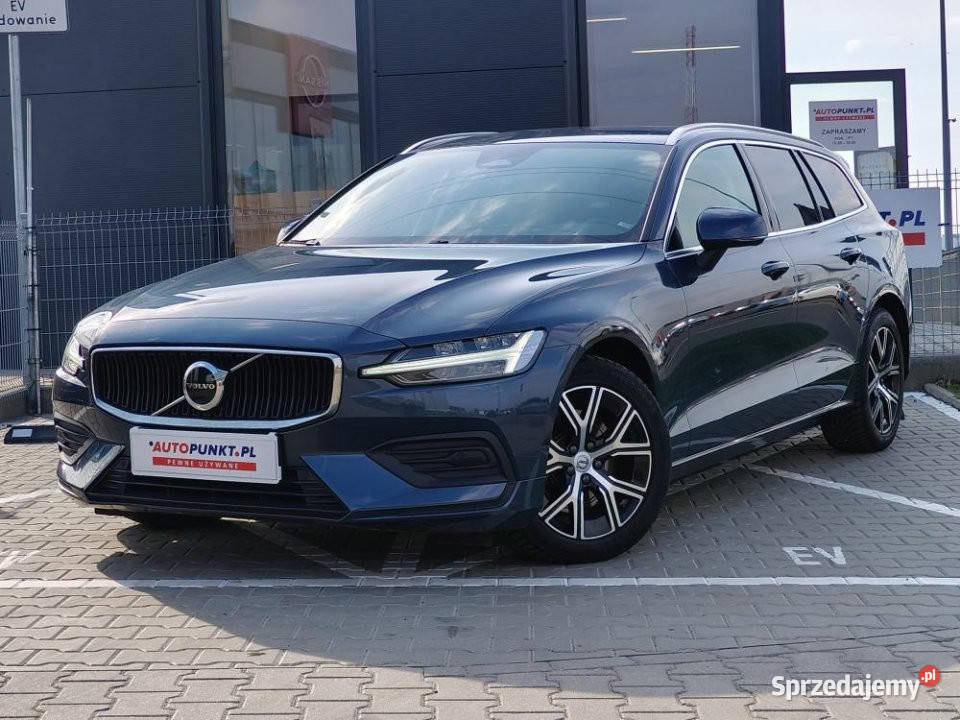 Volvo V60 2022r FV23 bezwypadkowy Skóra wielkopolskie Poznań