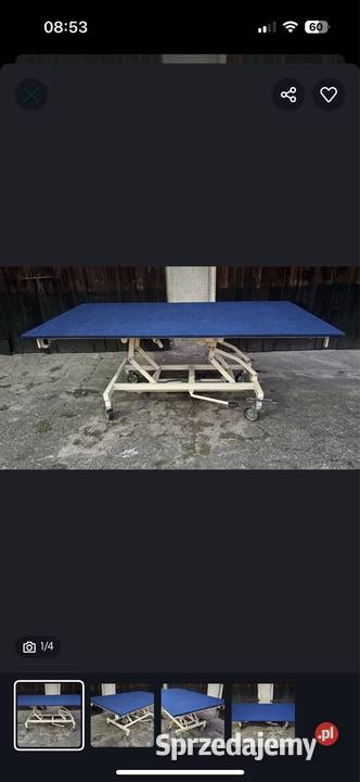 Stół roboczy montażowy hydrauliczny 110 x 208 Syców