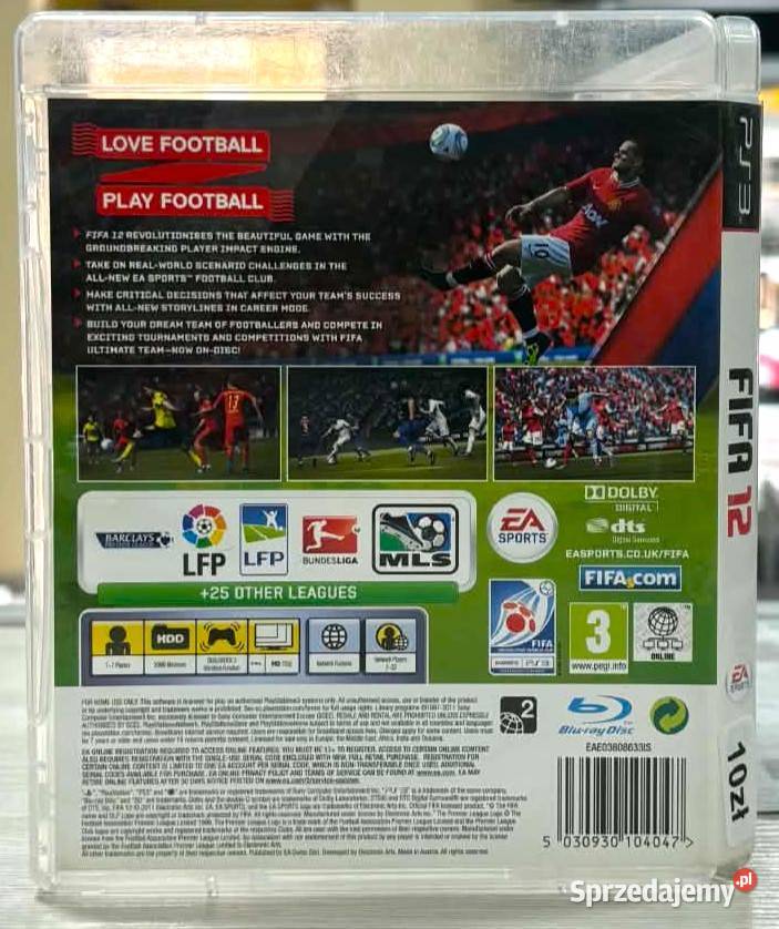 Gra 3 Fifa 12 Elbląg sprzedam