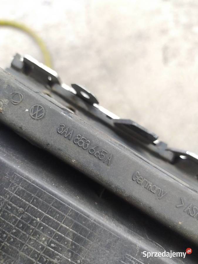 Kratka zderzaka passat b7 chromy oryginal osobowe