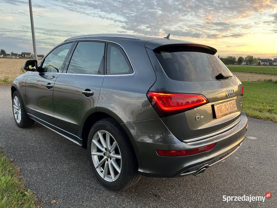 Audi Q5 Quattro 20 d Sline 190 PanDachBiXenon Q5 śląskie Wodzisław Śląski