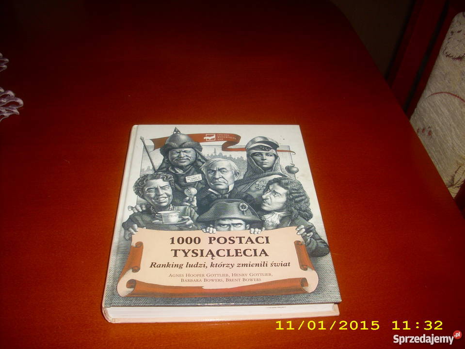 1000 POSTACI TYSIĄCLECIAranking ludziktórzy Książki naukowe i popularnonaukowe Goleniów