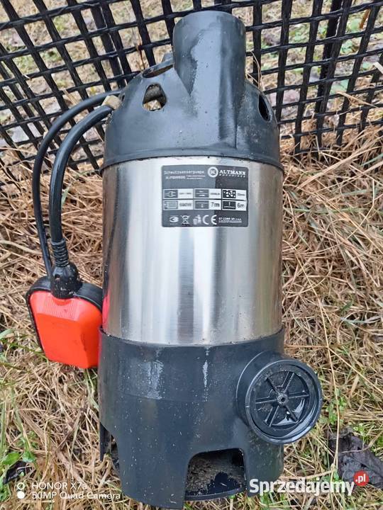 Pompa zanurzeniowa do wody brudnej 600w KALTMANN Daleszyce