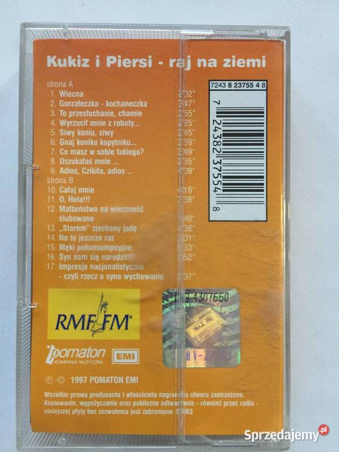 Kukiz i PiersiRaj na ziemikaseta MC lubelskie