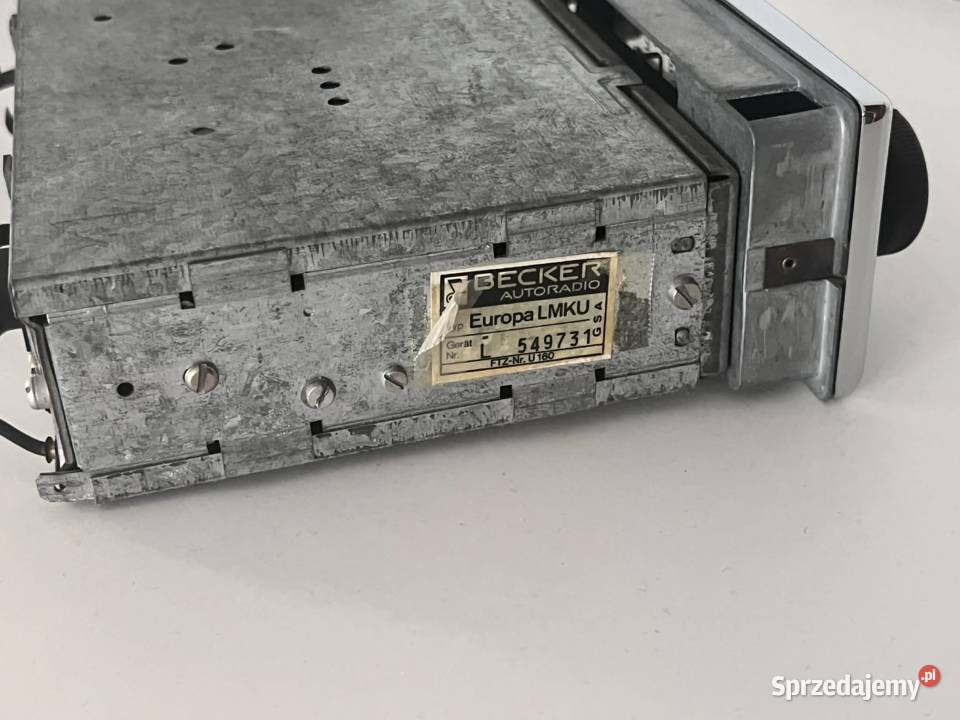 Becker Europa radio klasyczne LMKUU Mercedes Lublin