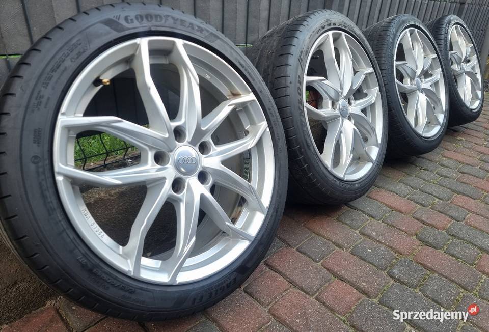 18 felgi koła do Audi A4 A5 A6 5x112 ET45 8J aluminiowe Samochodowe sprzedam
