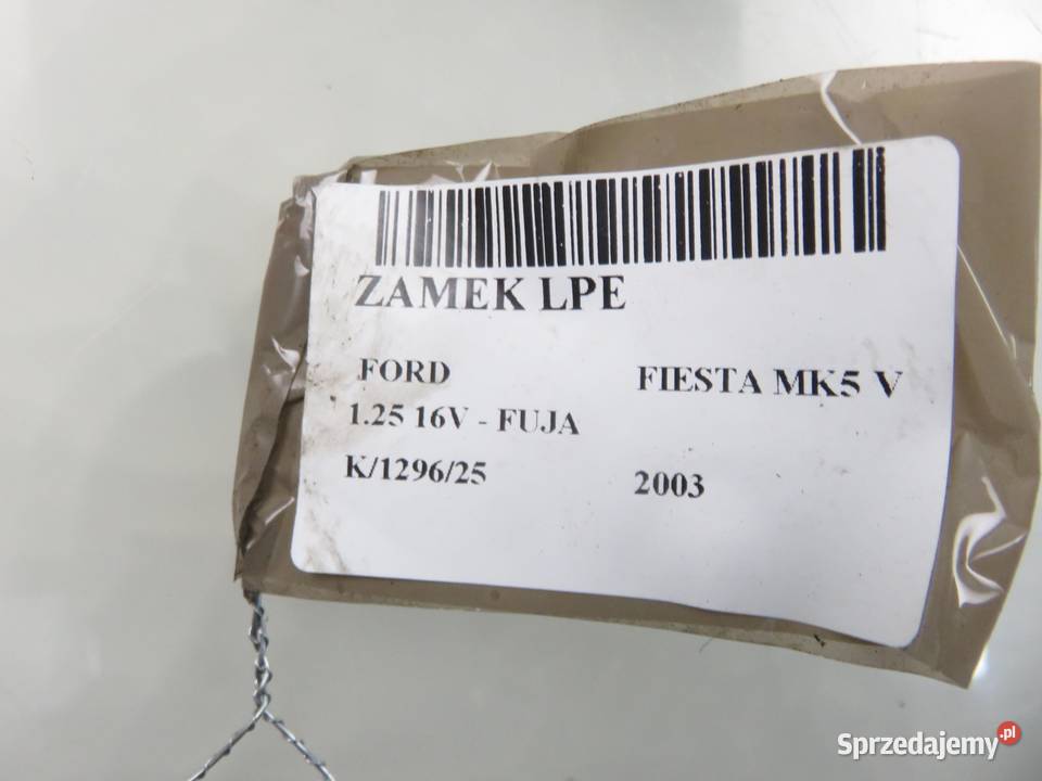 ZAMEK LEWY PRZEDNI FORD FIESTA MK5 V