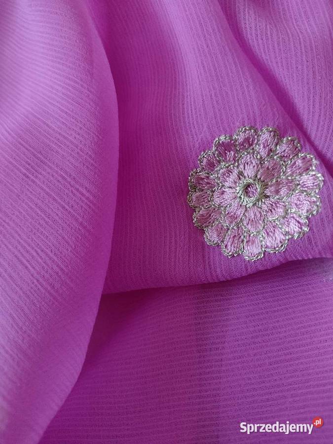Ekskluzywna chusta szal narzutka mgiełka z Dla kobiet Kraków