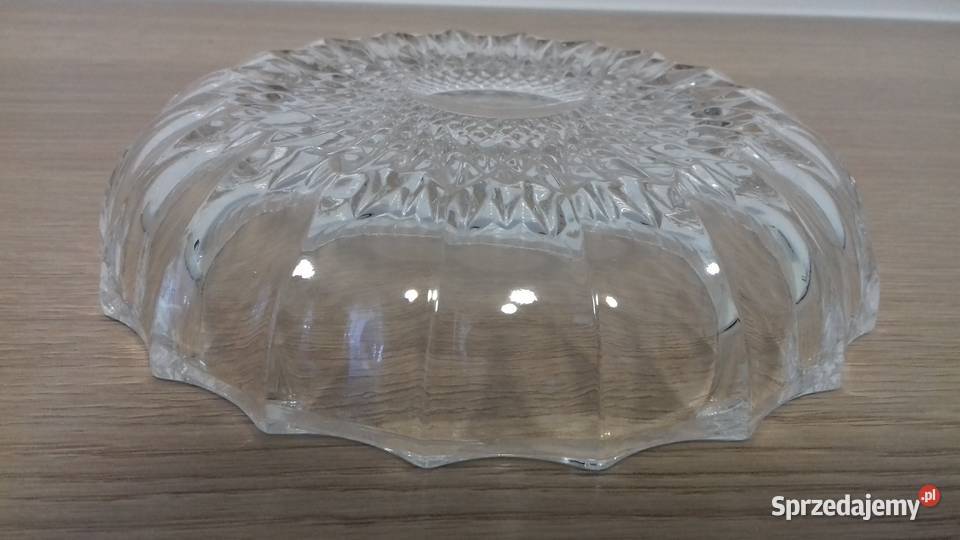 Salaterka szklana średnia do sprzedania przezroczysty