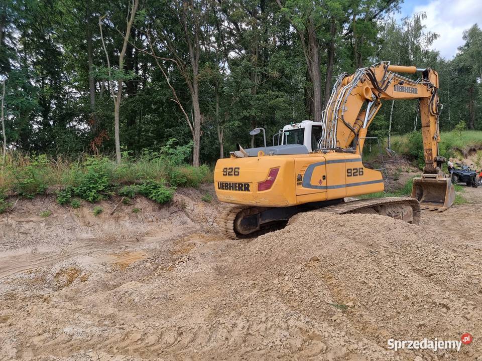 KOPARKA GĄSIENICOWA LIEBHERR 926 Żerków