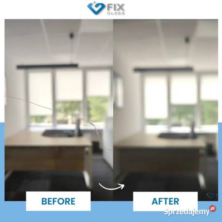 FIX GLASS Polerowanie szyb Usuwanie rys z szyb Katowice