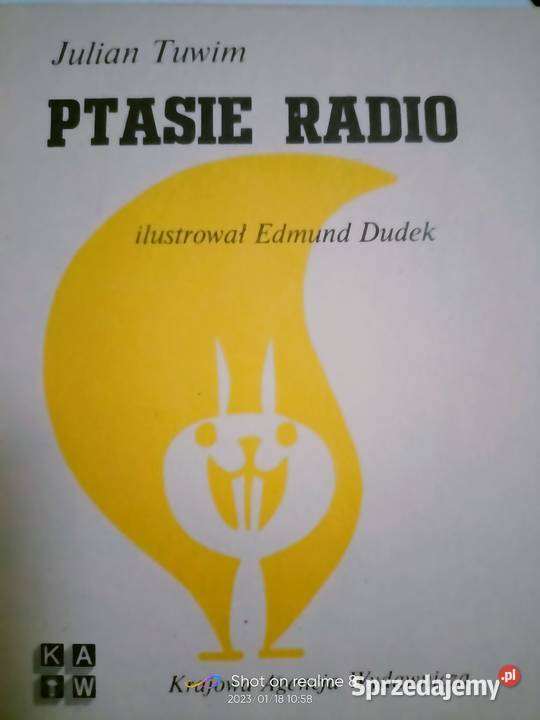 Ptasie radio Tuwima książki Warszawa prezenty miękka
