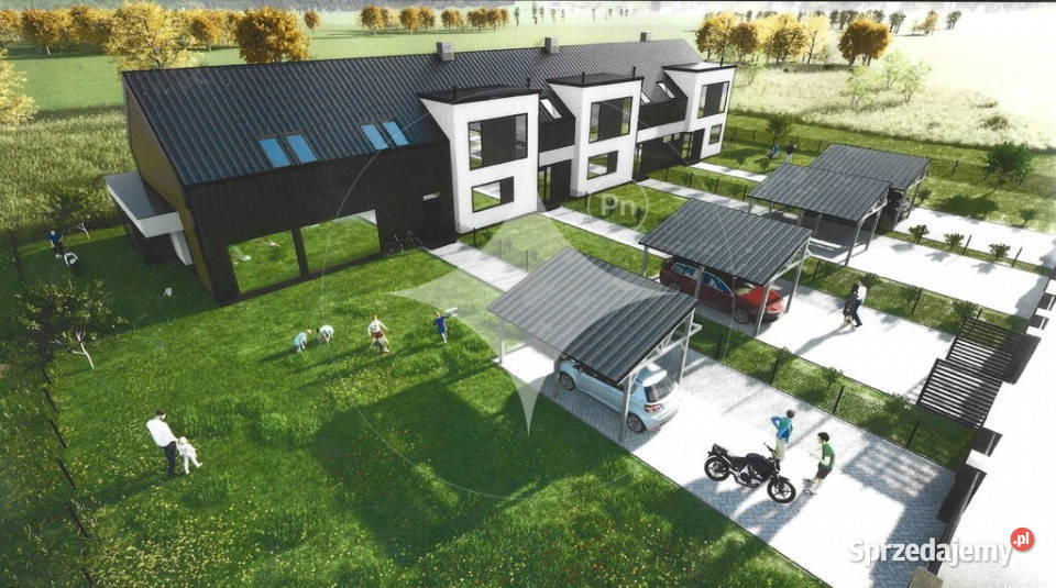 Lipsko k Zamościa Domy w zabudowie szeregowej sprzedam