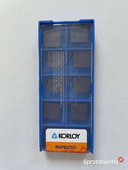 Płytki KORLOY SPUN120304 PC5300 łódzkie Czarnożyły