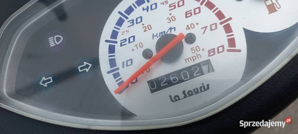 La Souris 4T Piaggio Zip Gażnik Szyba 2017r NL automatyczna