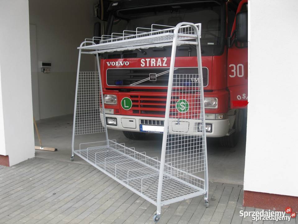 Wyposażenie do szatni straży pożarnej wieszaki Bydgoszcz