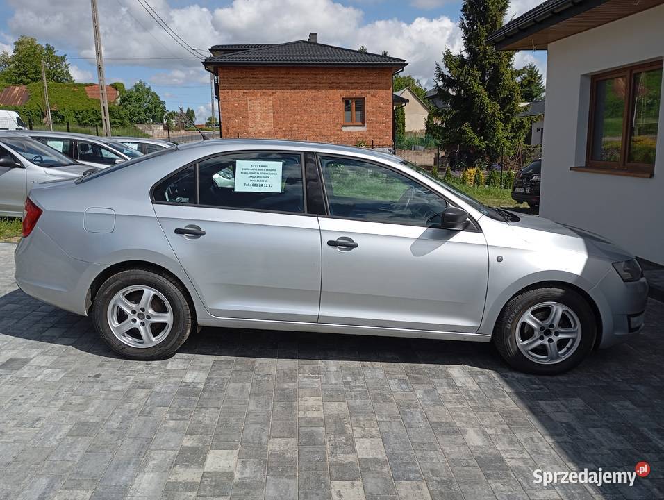 Skoda Rapid 2015r 12 TSI Benzyna Salon Polska nieuszkodzony sprzedam