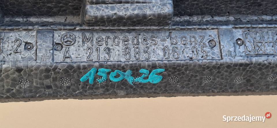 MERCEDES EKLASA W213 LIFT AMG ABSORBER ZDERZAKA Bieleń
