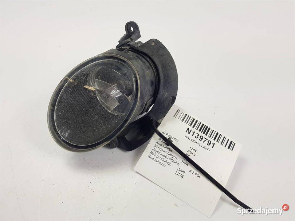 HALOGEN LEWY S8 D3 4F0941701 osobowe