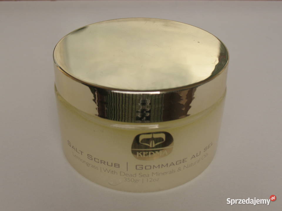 Kedma Solny Peeling do Ciała Trawa Cytrynowa 350 Kraków