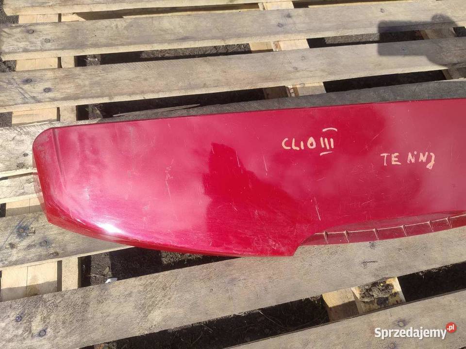 BLENDA KLAPY TYŁ TENNJ RENAULT CLIO III Klapy bagażnika