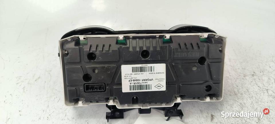 LICZNIK ZEGAR RENAULT CLIO IV VPGRRF10849EF Lipno