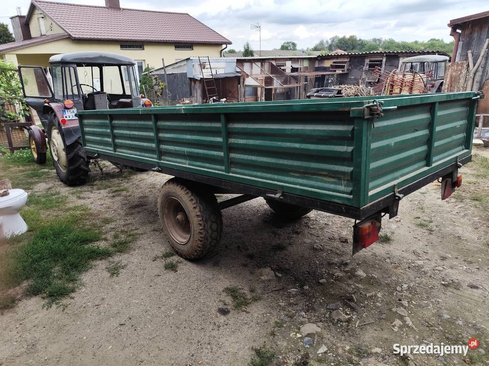 Przyczepa jednoosiowa