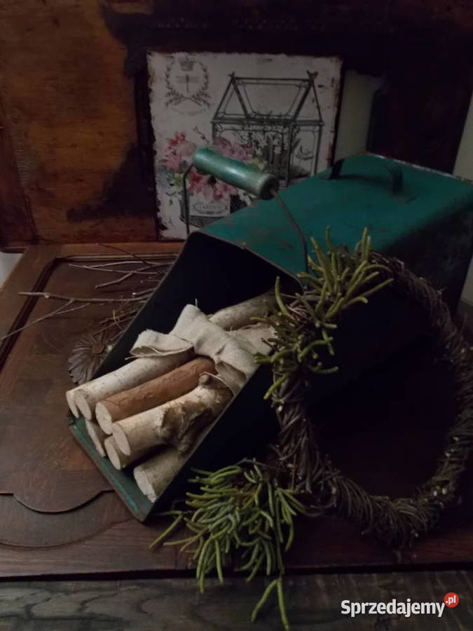 Piękna Stara Rdzawa WęglarkaOryginalna Szczecin