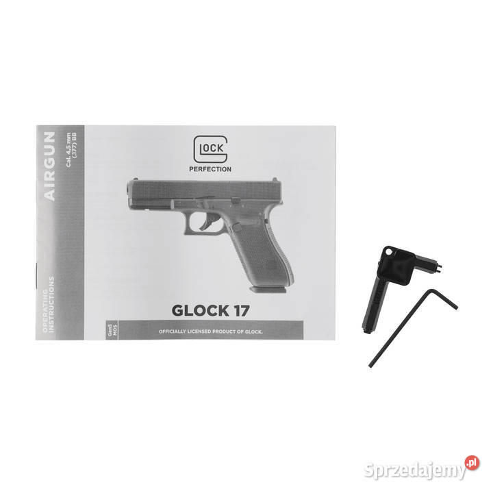 Pistolet wiatrówka Glock 17 gen 5 MOS 45 mm BB mazowieckie Warszawa
